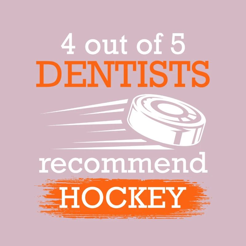 4 dentistes sur 5 recommandent le hockey