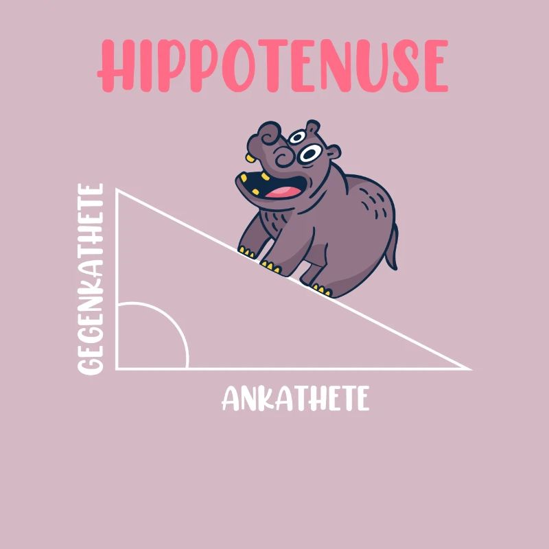 Hippotenuse Algebra Mathematics Student