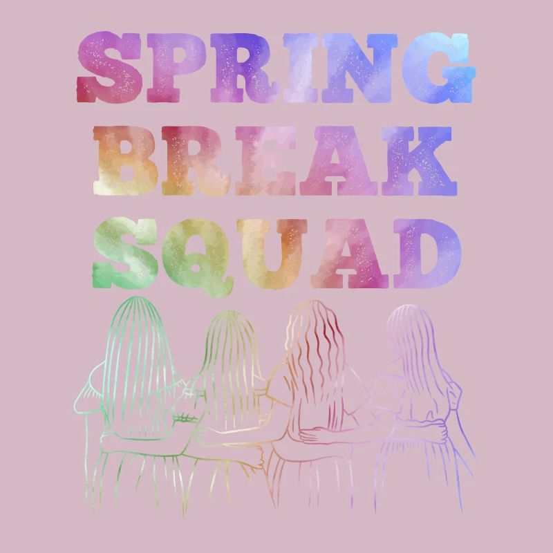 Spring Break Squad Summer Holidays Spring Break