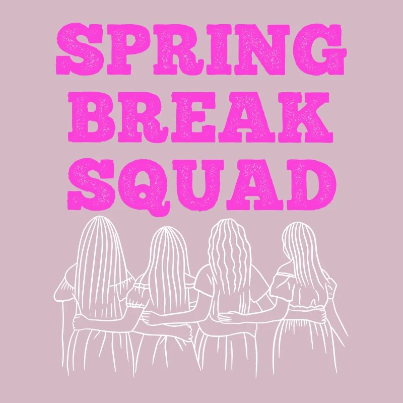 Spring Break Squad Sommerferien Spring Break