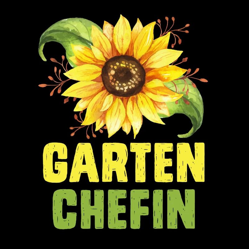 Garten Chefin Sonnenblumen Gartenfreundin