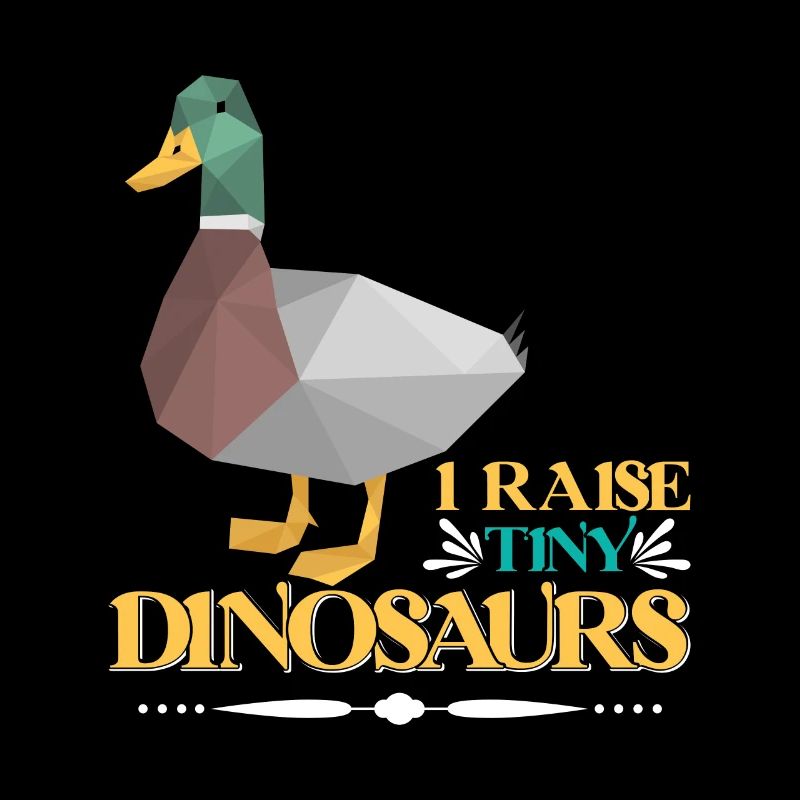 Duck Breeder I raise Tiny Dinosaurs Duck Keeper