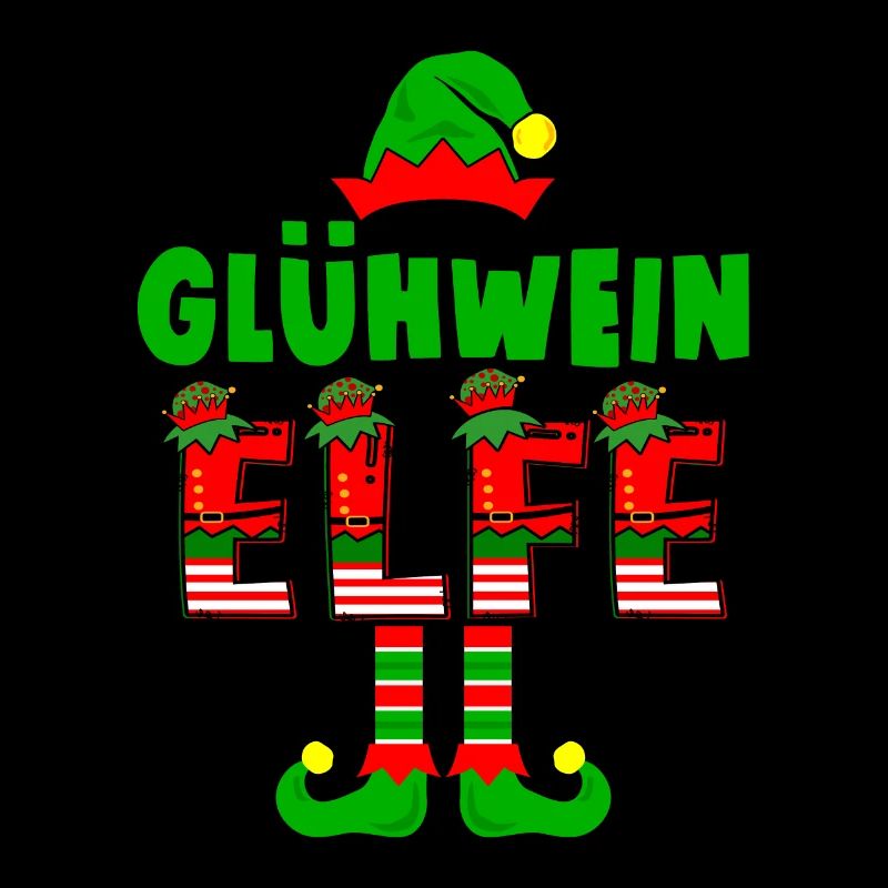 Glühwein Elfe Wichtel Weihnachtsmarkt