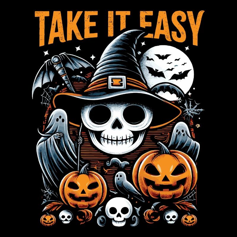 Halloween Costume Kids TAKE IT EASY Fun