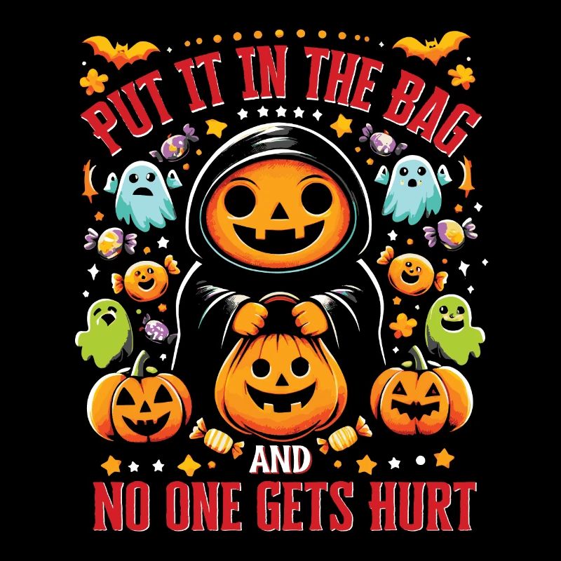 Halloween Party PUT IT IN THE BAG NO ONE GETS HURT