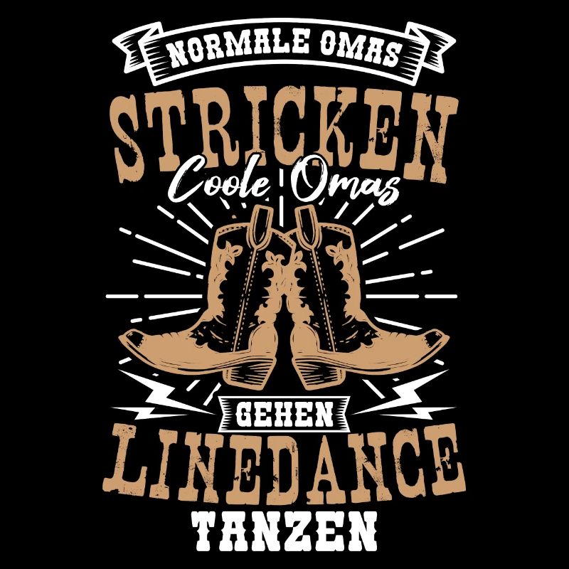 Omas Tanzen Linedance Western Country Geschenk
