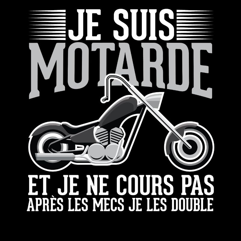 je suis motarde et je ne cours pas après les mecs