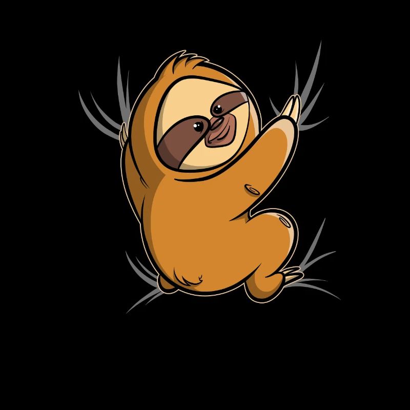 Sloth clings tight