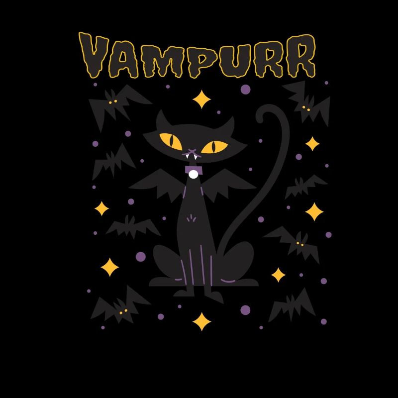 Vampire Cat Halloween Cats Vampire