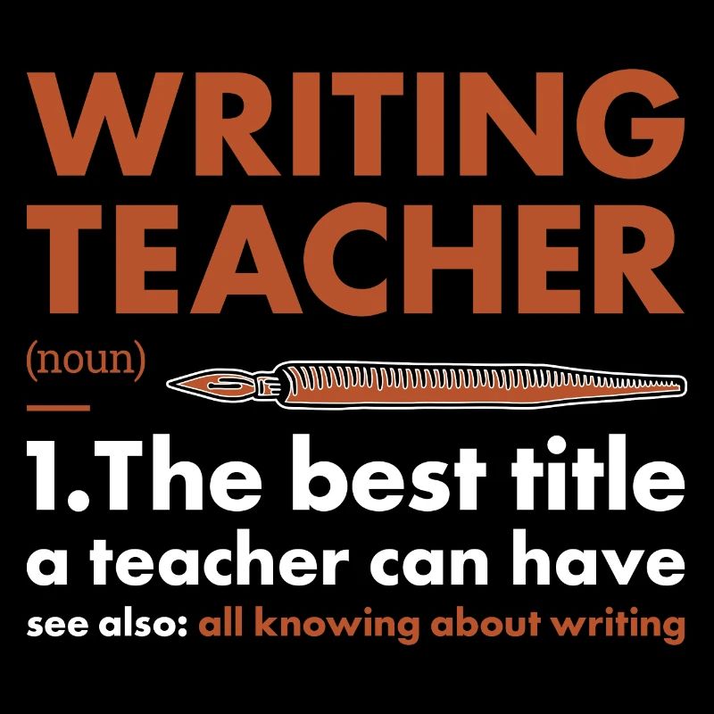 Écrivain Enseignant Définition Rédaction