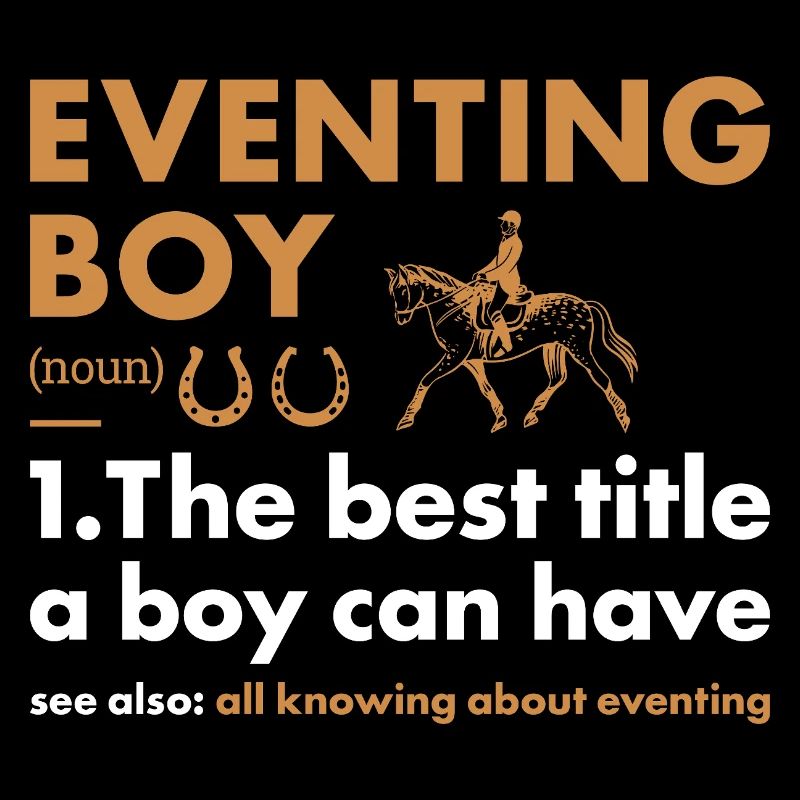 Cavalier Garçon Définition Concours complet