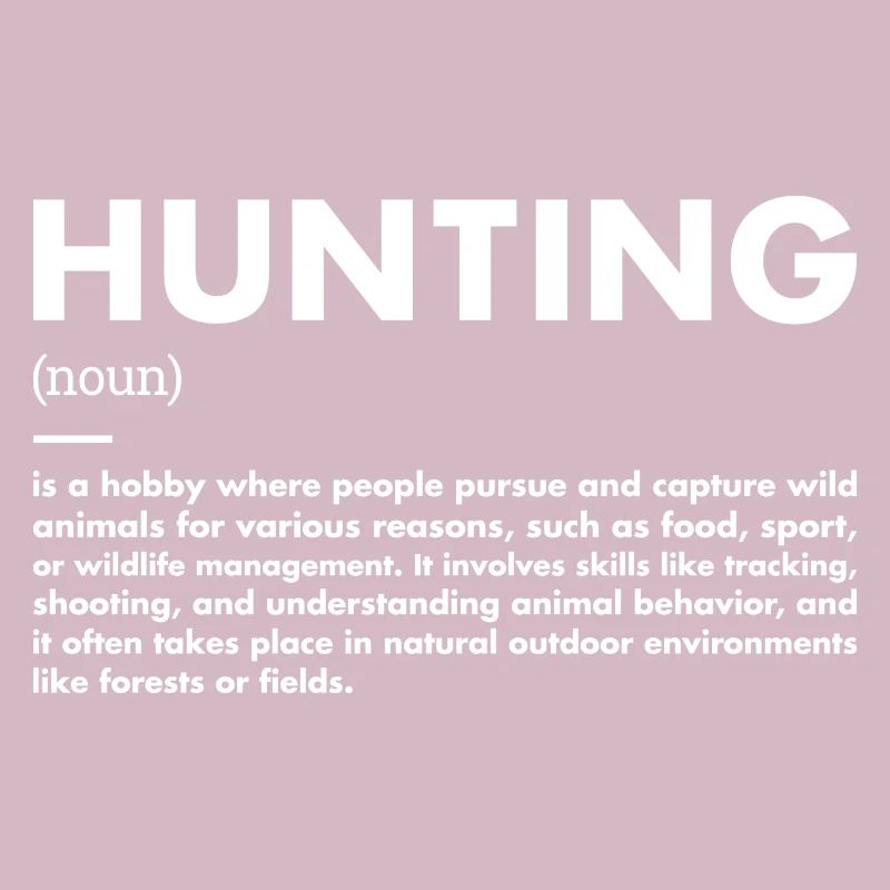 Hunter Definition Hunting