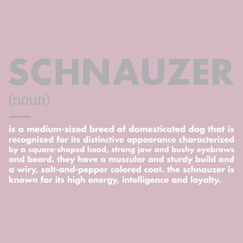 Définition de Schnauzer