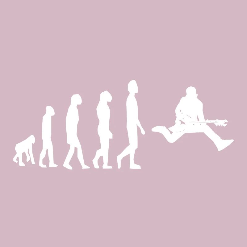 Guitarist Evolution Guitar player Guitar Rock