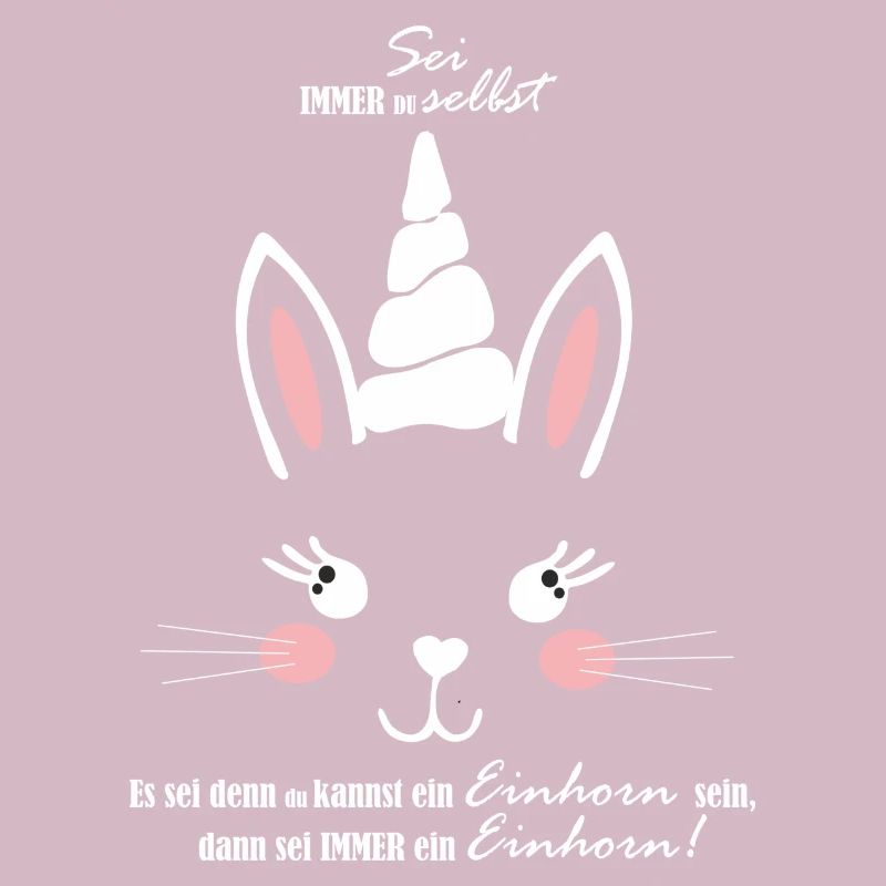 Hase oder Einhorn, oder ein Mischling -Unicorn