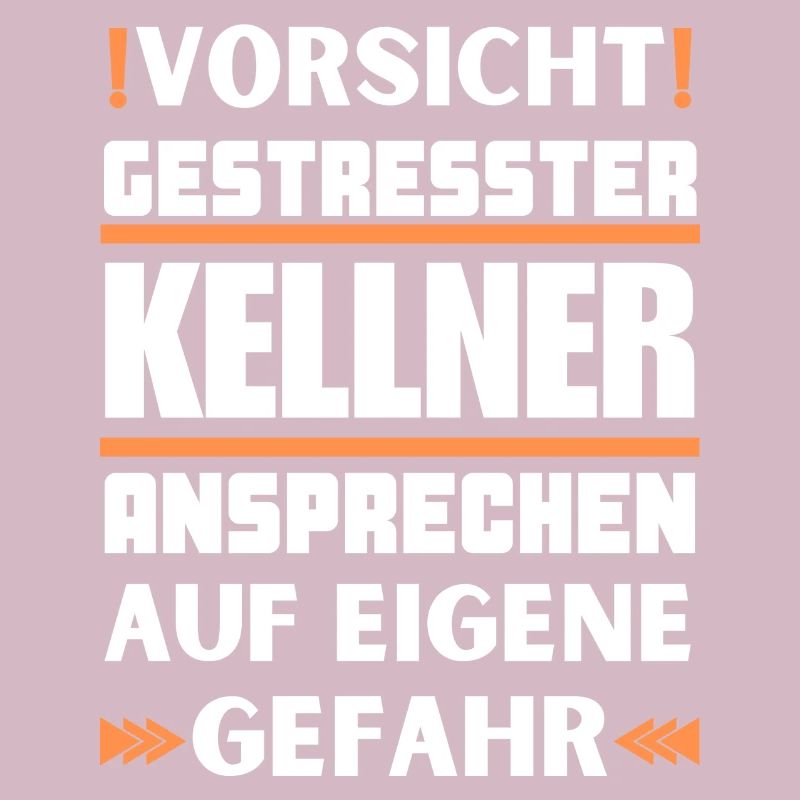 Gestresster Kellner nicht ansprechen!