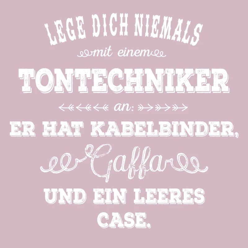 Tontechniker - Gaffa & Case Edition - weiß