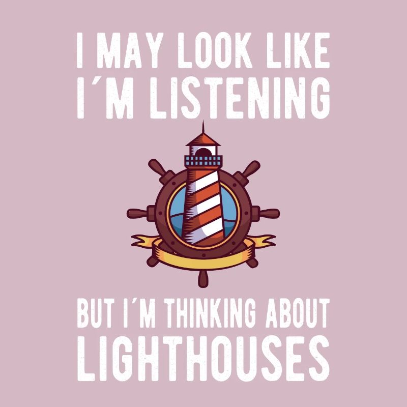 Lighthouse Seaside thinking about lighthouses