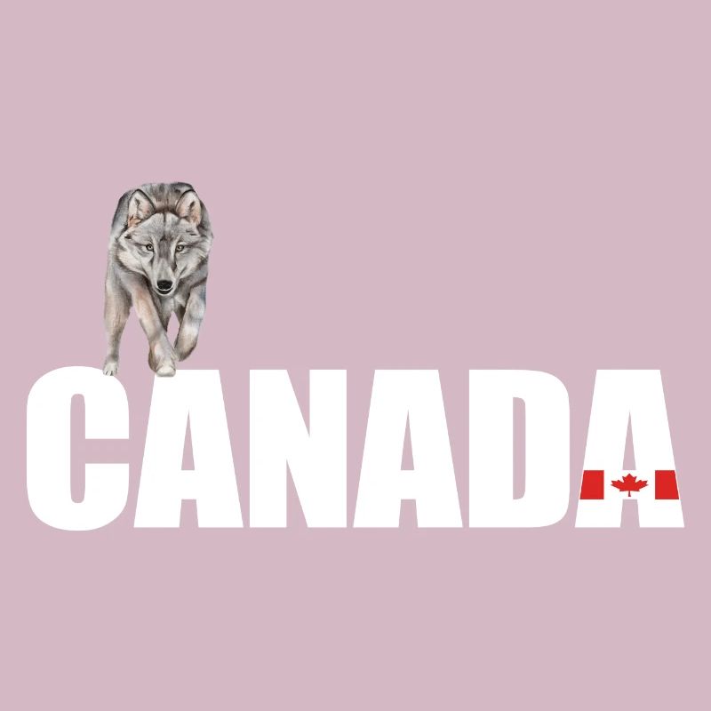 Canada with Wolf