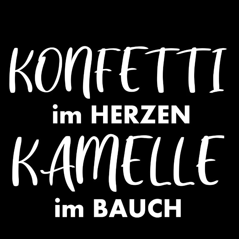 Konfetti, Kamelle, Karneval