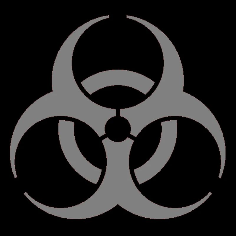 Biohazard Virus Seuche Bio Symbol Zeichen Geschenk