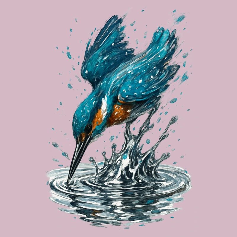 Eisvogel im Einsatz