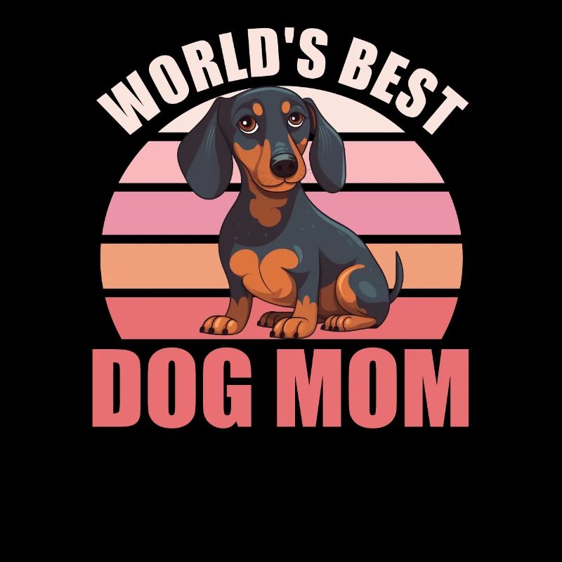 Weltbester Hunde Mama süßer Dackel