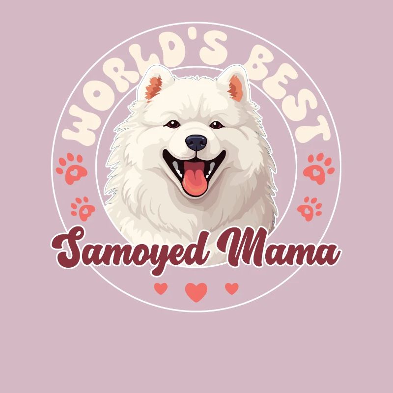 Samoyed Groovy Samoyed Mom