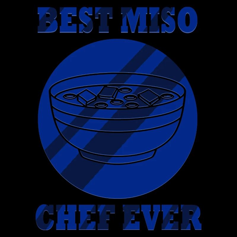 Miso Chef Ramen-Nudeln Miso-Suppe Japanisches