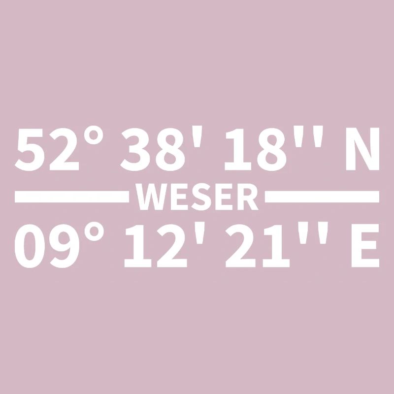 Weser coordinates