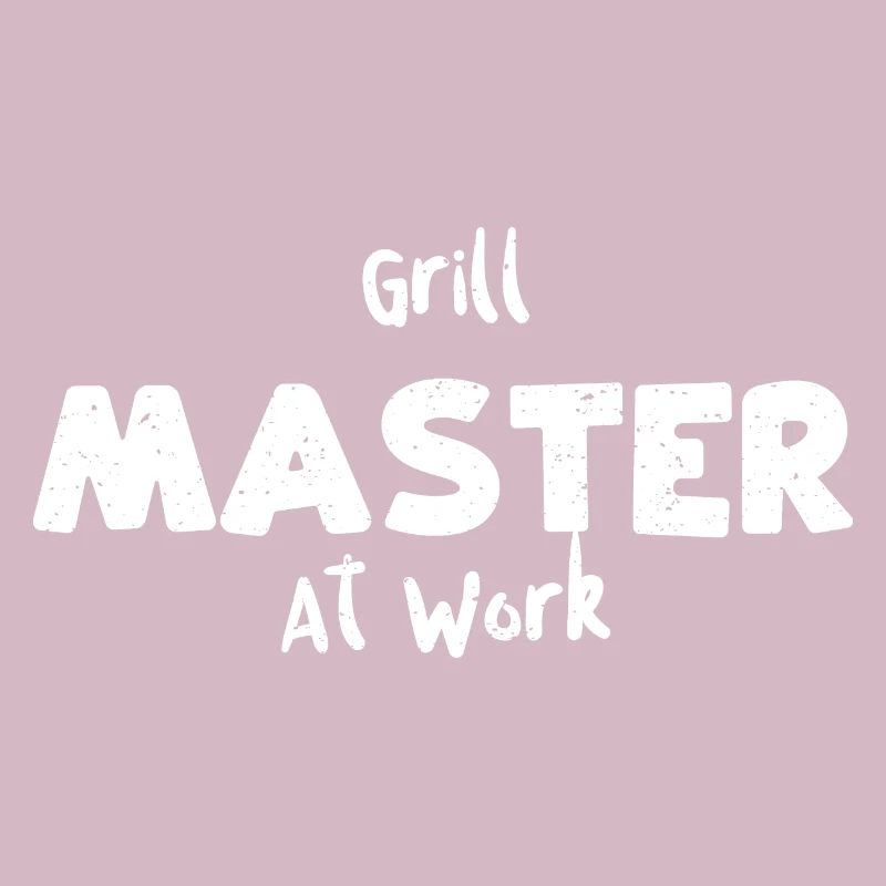 Grill Master At Work - BBQ