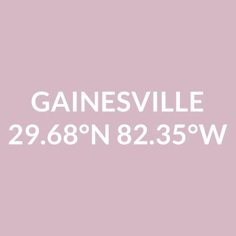 Gainesville, Florida, United States Coordinates