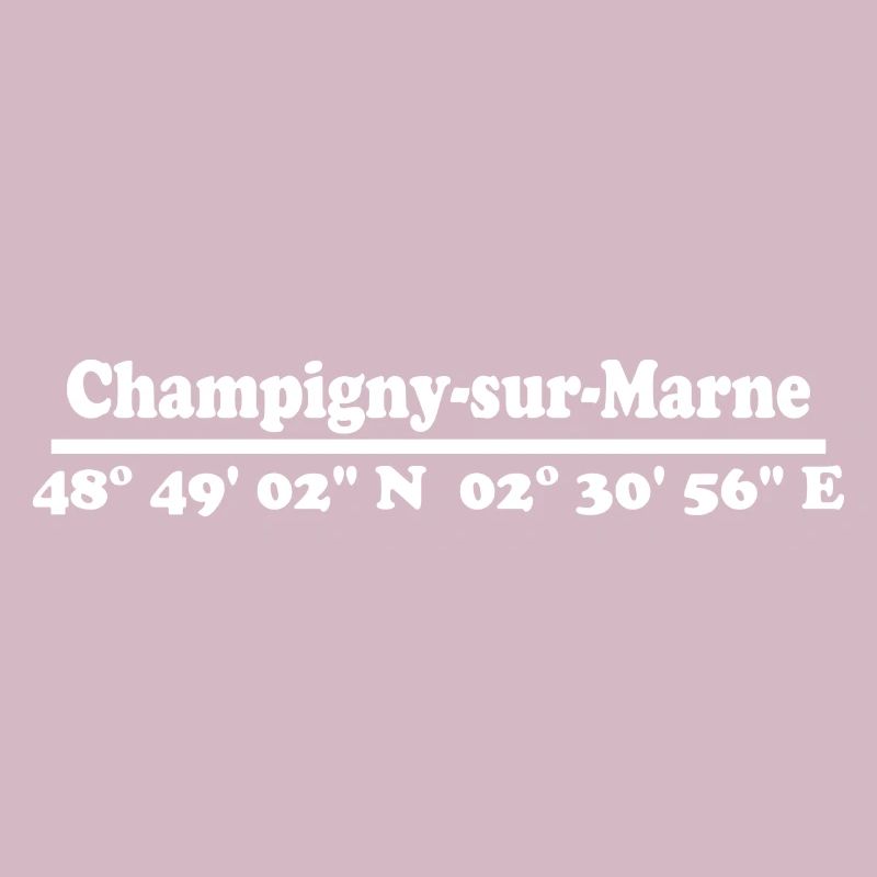 Champigny-sur-Marne coordinates