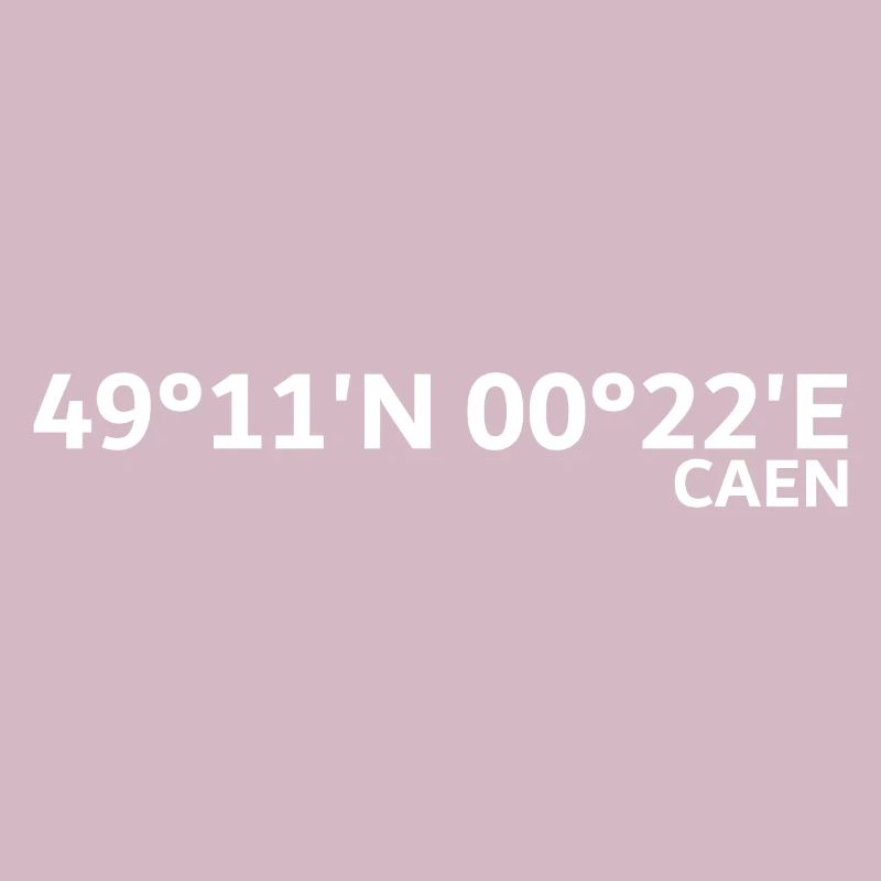 Coordonnées de Caen