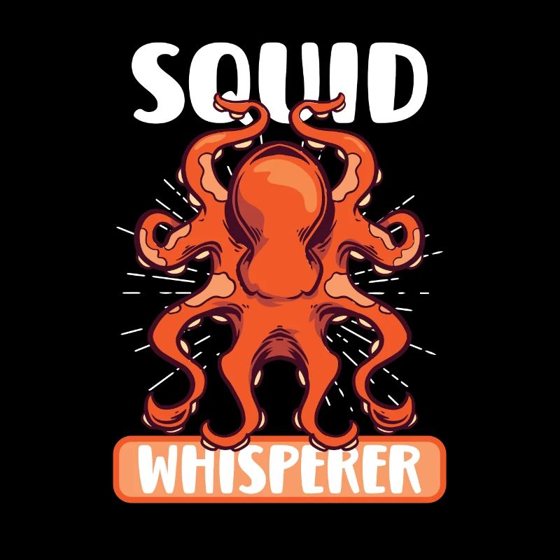 Squid Lovers Octopus Funny