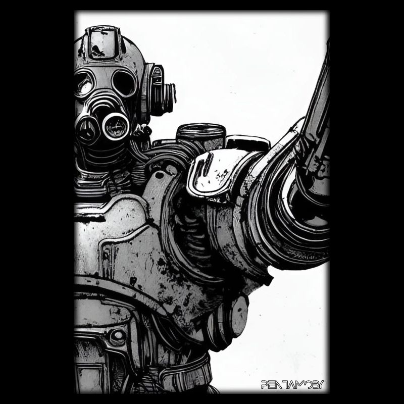Kampfbot Robot Super Soldat Machine Guerrier