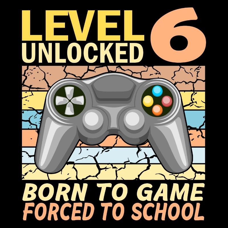 6. Geburtstag Gamer Videospiele