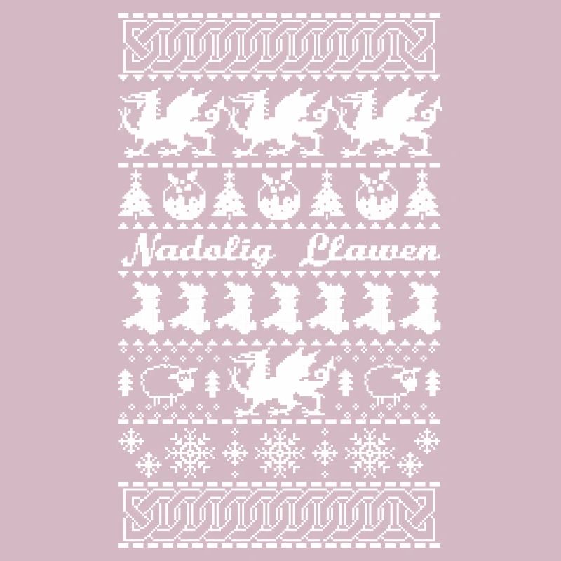 Walisischer Weihnachtspullover
