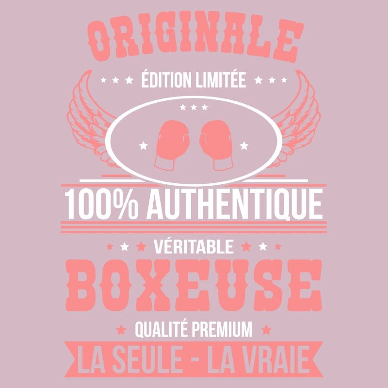Authentique et véritable boxeuse - Originale