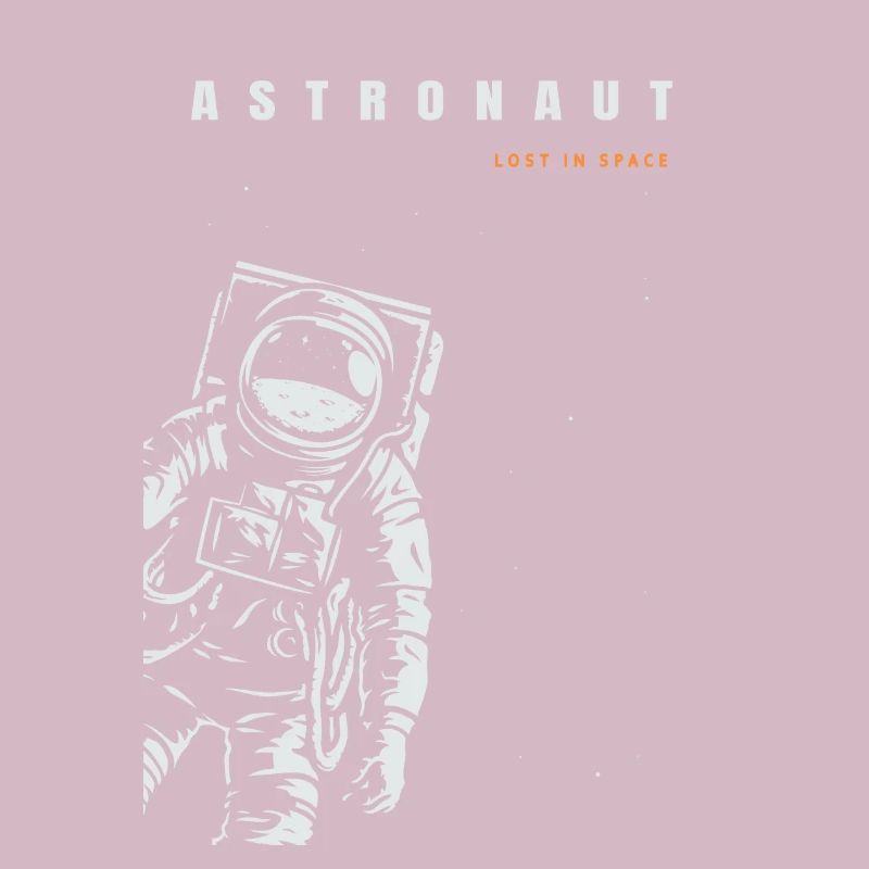 Astronaute perdu dans l'espace