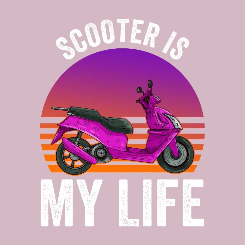 Motorroller Rollerfahrer Motorrad