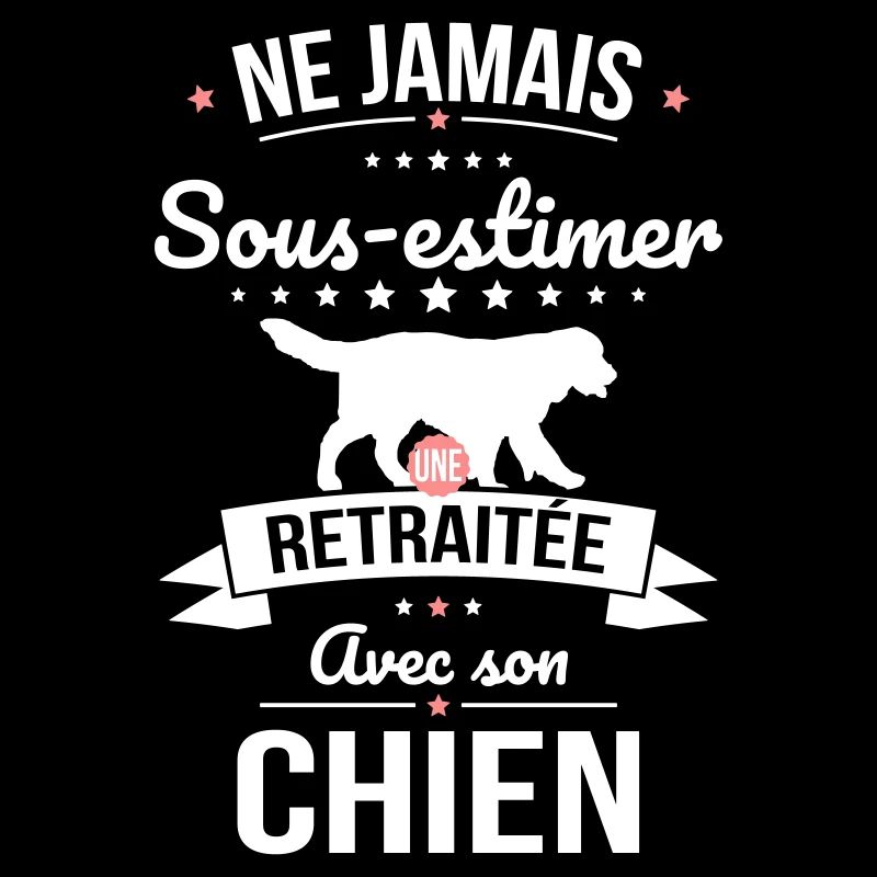 Sous-estimer une retraitée avec son chien