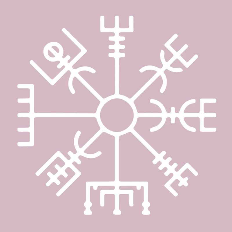 Vegvisir Compass Rune Vikinger