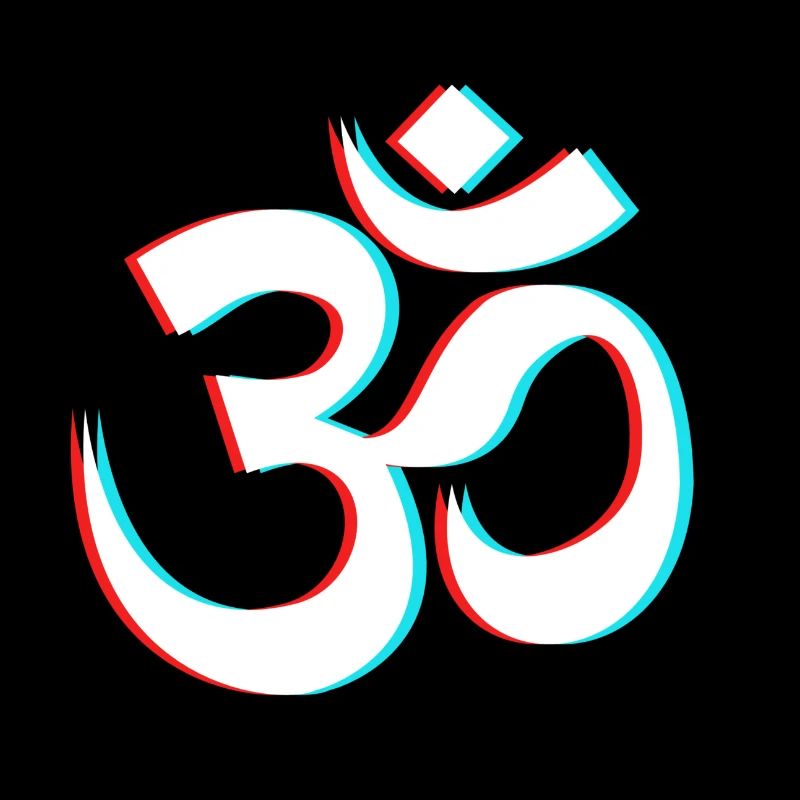 Goa Om Psytrance Psychedelic Gift