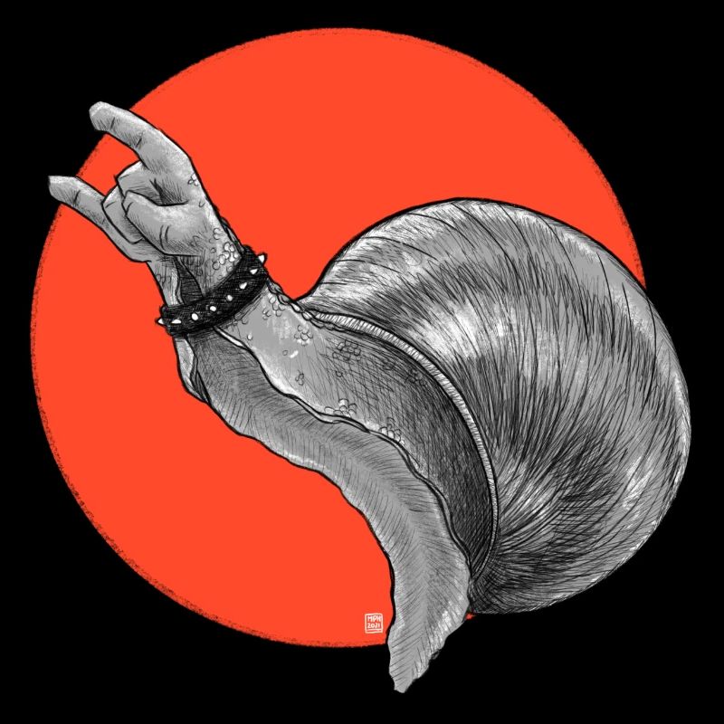 Limace métallique