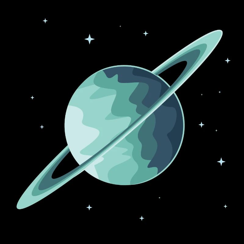 Planet Space Saturn Gift