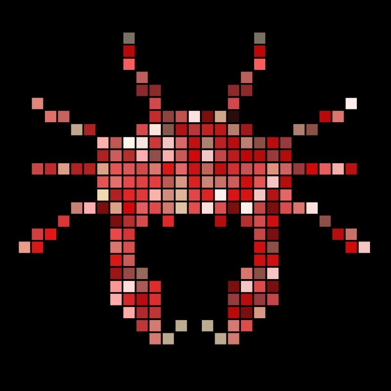 Pixel Krabbe