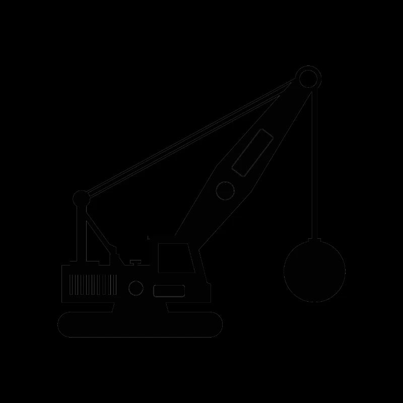 grue de démolition