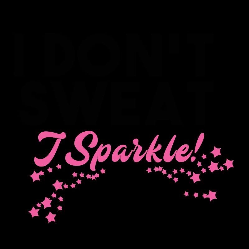 I Don't Sweat (schwarz)