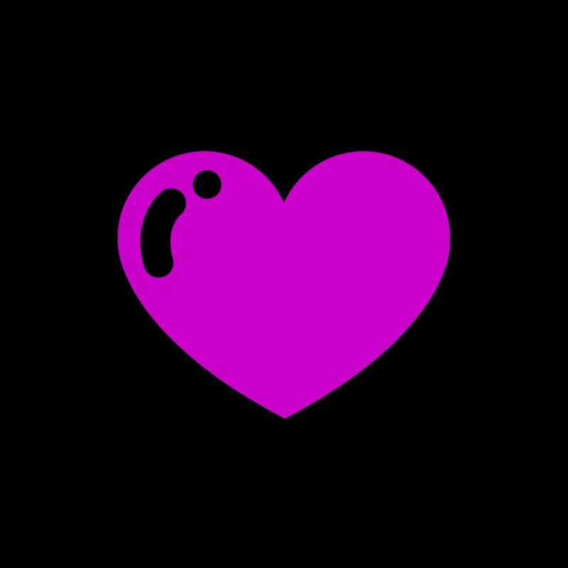 Heart violett